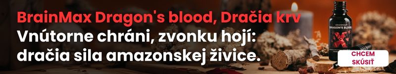 (Slovenčina) Banner BrainMax Dragons blood, Dračí krev